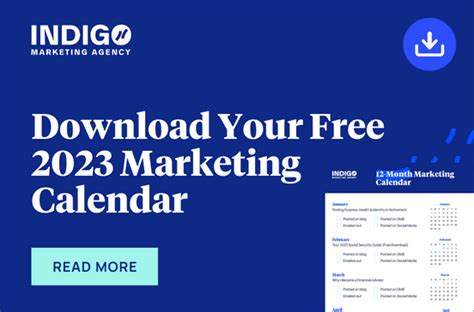 Download Your Free 2023 Marketing Calendar