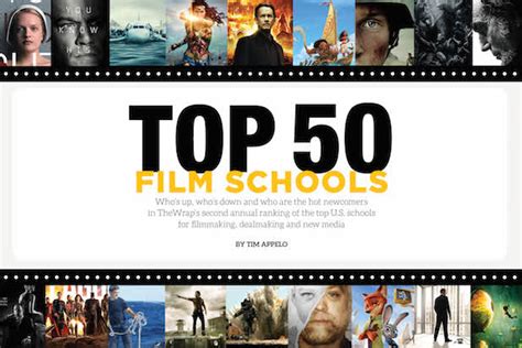 Top 50 Film Schools of 2017 Ranked, From USC to Full Sail