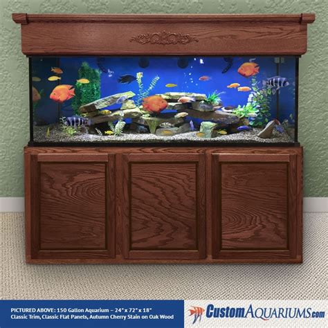 150 Gallon Aquarium - Custom Glass Fish Tank | Custom Aquariums