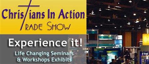 Tickets | Christians in Action Trade Show - Seminars & Workshops in ...