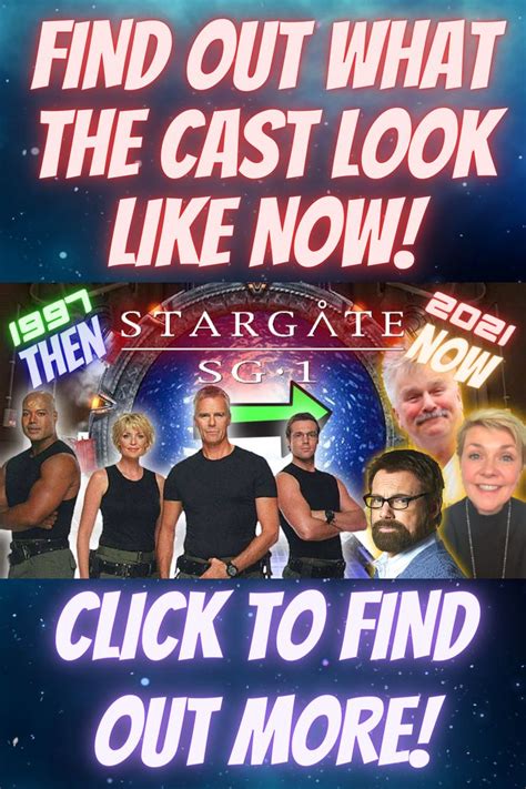 🆕 Stargate SG1 Then And Now | Cast Of Stargate SG1 Before And After ...