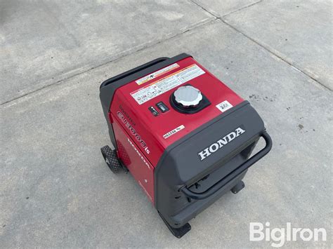 Honda EU3000 Inverter Generator BigIron Auctions