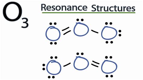 O3 Resonance Structures (Ozone) - YouTube