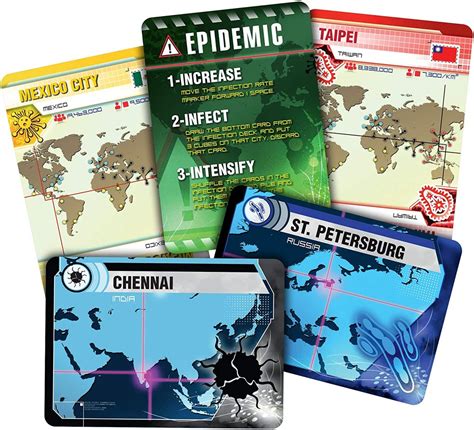 Pandemic Board Game - Building Blocks