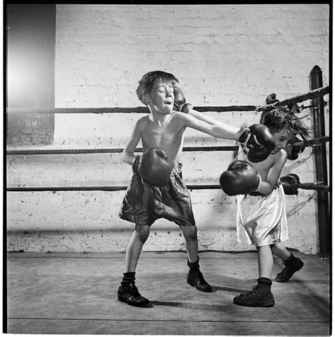 Boxing at the Police Athletic League - photo by Stanley Kubrick 1946 ...