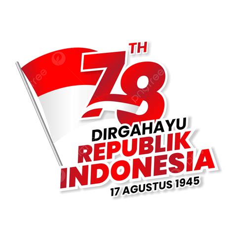 Hut Ri 78 Logo Vector, Hut Ri 78, Republic Of Indonesia, Hut Ri PNG and ...