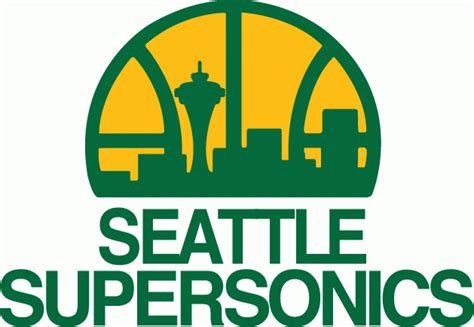 Seattle Supersonics Logo - Primary Logo - National Basketball ...