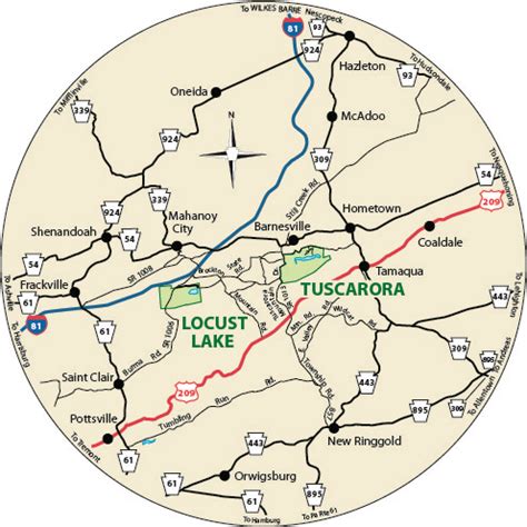 Tuscarora Map