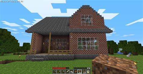 Cozy 2 Story Brick House | Minecraft House Design