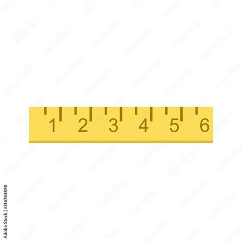 Yellow Ruler Clipart