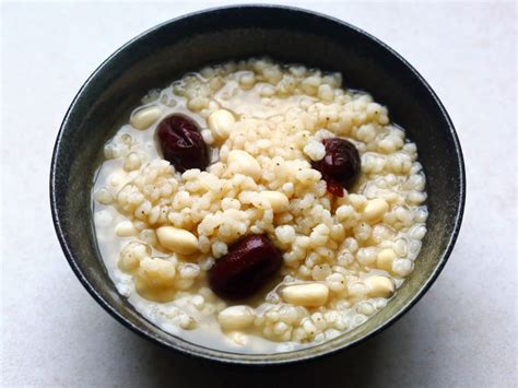 Sorghum porridge with jujubes and peanuts | Soy, Rice, Fire