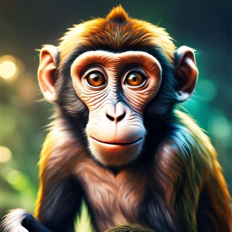 Monkey - AI Generated Artwork - NightCafe Creator