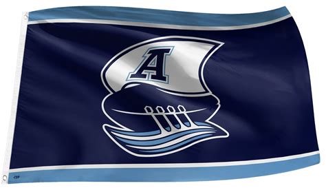 CFL - Toronto Argonauts - new logo - Ontario Flag and Pole