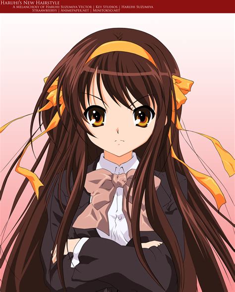 The Melancholy of Suzumiya Haruhi: Haruhi`s New Hairstyle o.O - Minitokyo