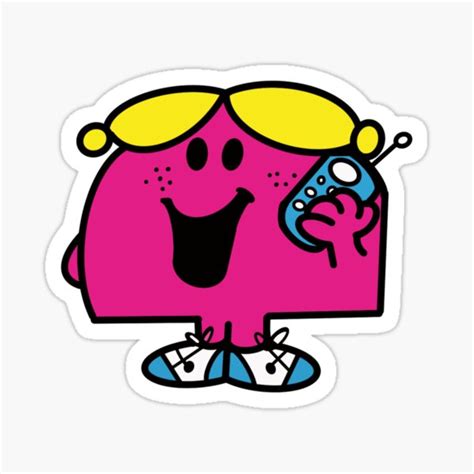 "Little Miss Chatterbox" Sticker for Sale by maggieelias | Redbubble