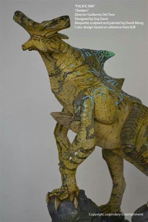 Pacific Rim Maquette of Slattern Kaiju by David Meng Creature Feature ...