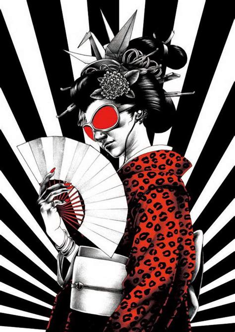 10 Most Beautiful Japanese Style Illustrations By Shohei Otomo