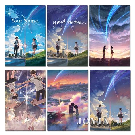 Manga Film Poster Anime Movie Prints Your Name Poster Kimi No Na Wa ...