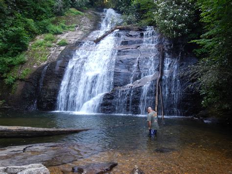 Helton Creek Falls, great little swimming hole that's a little ...