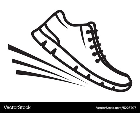 Running shoes icon3 Royalty Free Vector Image - VectorStock