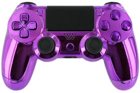 Gimika "Chrome Purple" PS4 Custom Controller with Purple Chrome Buttons ...