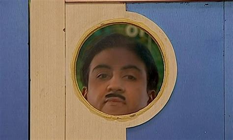 Jethalal Looking From Window - Meme Template