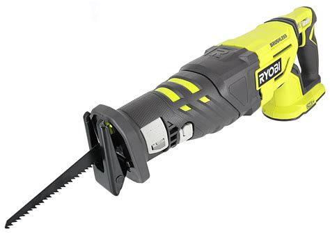 Ryobi P517 18V Lithium Ion Cordless Brushless 2, 900 SPM Reciprocating ...