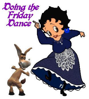 animated gif happy friday dance gif - Clip Art Library