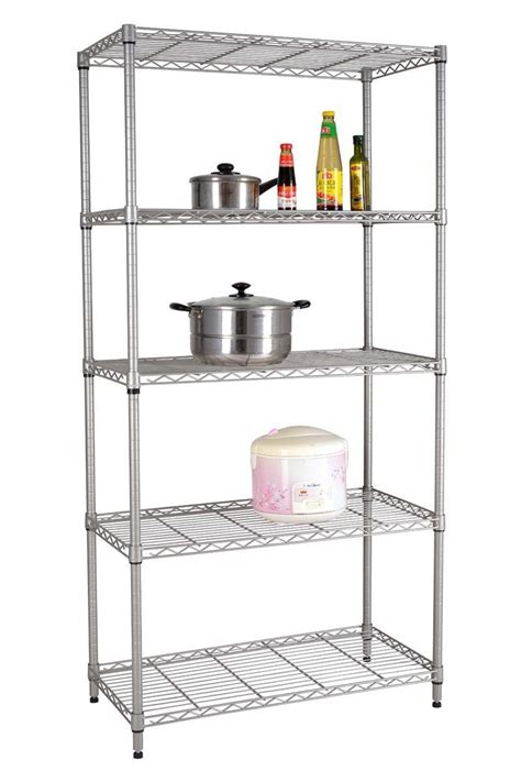 5 Layers Kitchen Wire Shelving - China Wire Shelving and Wire Shelf price