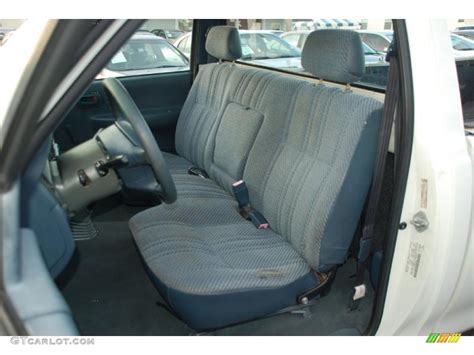 Blue Interior 1996 Toyota T100 Truck Regular Cab Photo #42841502 ...