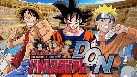 Goku Vs Naruto Vs Luffy - O jogo Q poucos Conhecem!! BATTLE STADIUM - D ...