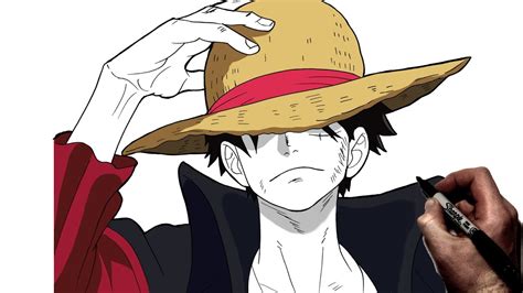 How To Draw Luffy (King) | Step By Step | One Piece - YouTube