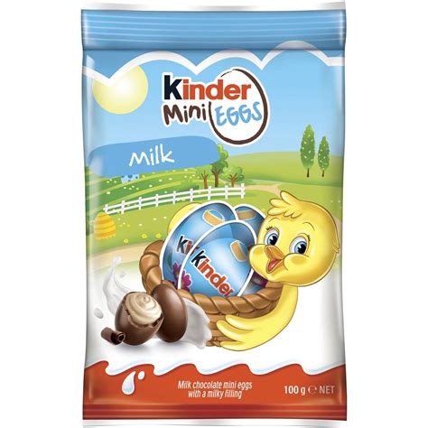 Kinder Easter Mini Eggs Milk Chocolate 100g | Woolworths