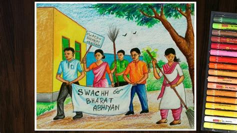 Update more than 79 swachhta abhiyan sketch latest - seven.edu.vn