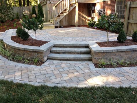 Backyard Designs Using Pavers - Image to u