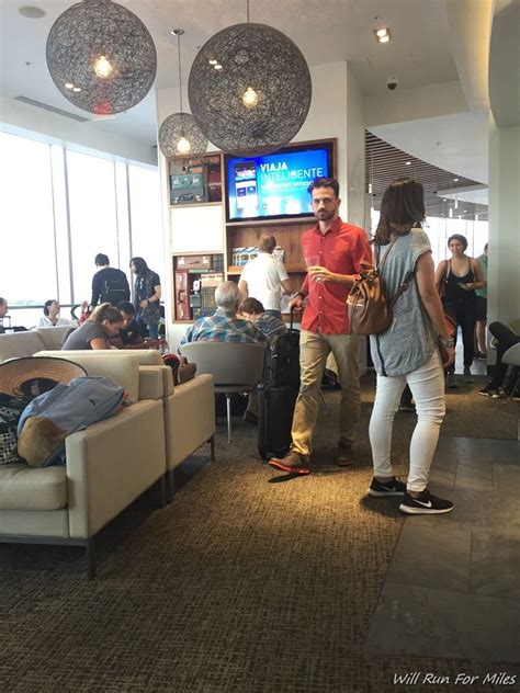 What the??? The Extremely Crowded Amex Centurion Lounge at Miami ...