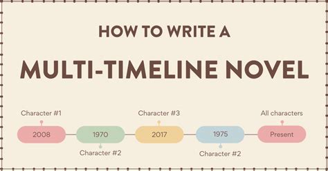 3 Ways to Write Your Multi-timeline Novel - Bookfox