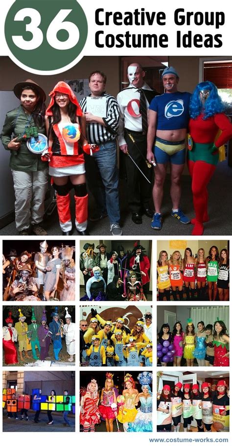 36 Creative Group Halloween Costume Ideas | Themed halloween costumes ...