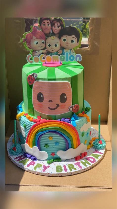 Cocomelon Birthday Cake 2 Cocomelon Birthday Cake 2 Cocomelon Cake ...