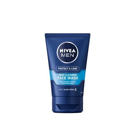 Buy Nivea Men Protect & Care Deep Cleaning Face Wash 100ml · Thailand