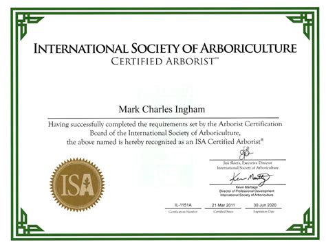 Certified Arborist - Mark's Tree Care