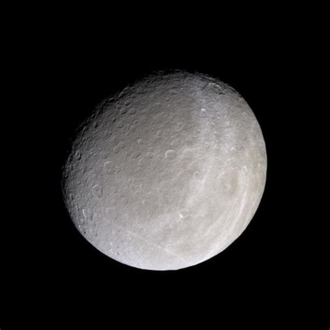 ESA - Saturn's moon Rhea in natural colour