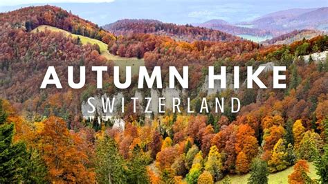 Autumn in Switzerland • Fall colors hike at Wasserfallen Chellechöpfli ...