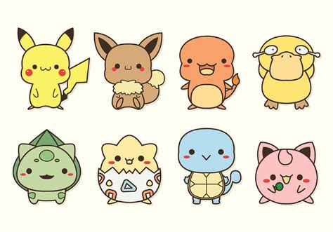 Doodles Kawaii, Cute Doodles, Pokémon Kawaii, Kawaii Anime, Cute Animal ...