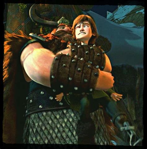 Stoick and Hiccup - Cute Moment