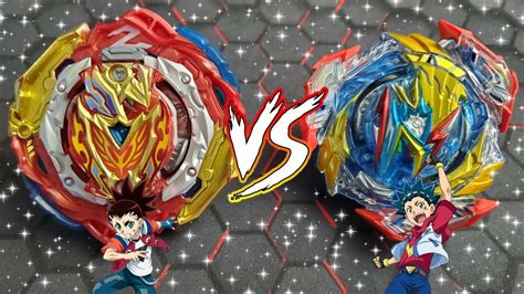 Zest Achilles vs Ultimate Valkyrie -Aiga vs Valt- Beyblade Burst DB/BU ...