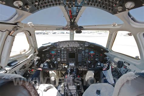 Sabreliner cockpit | Note the Motorola Droid just below the … | Flickr