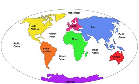 world map with continents labeled 8610ca8dc3e429cb54f2661730cb83a0 ...