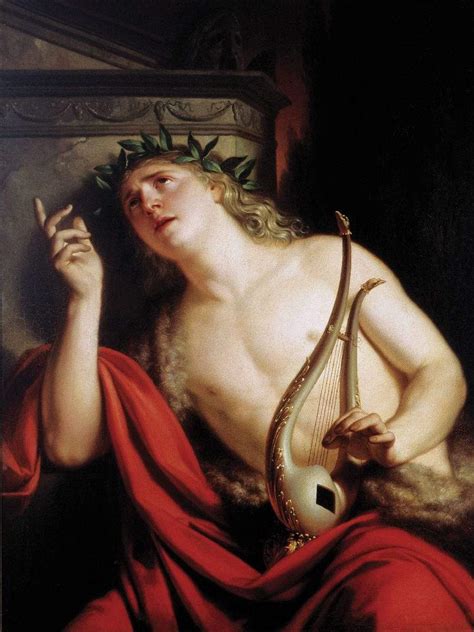 Orpheus Playing His Lyre