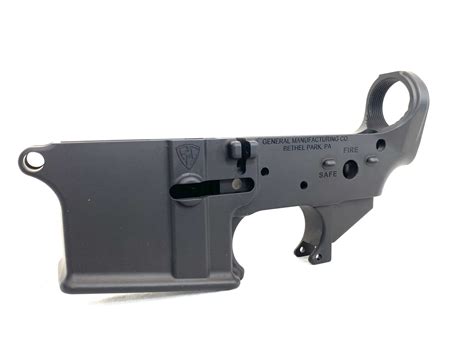 AR15 Forged Lower Receiver (Enhanced/Stripped) – General Manufacturing ...